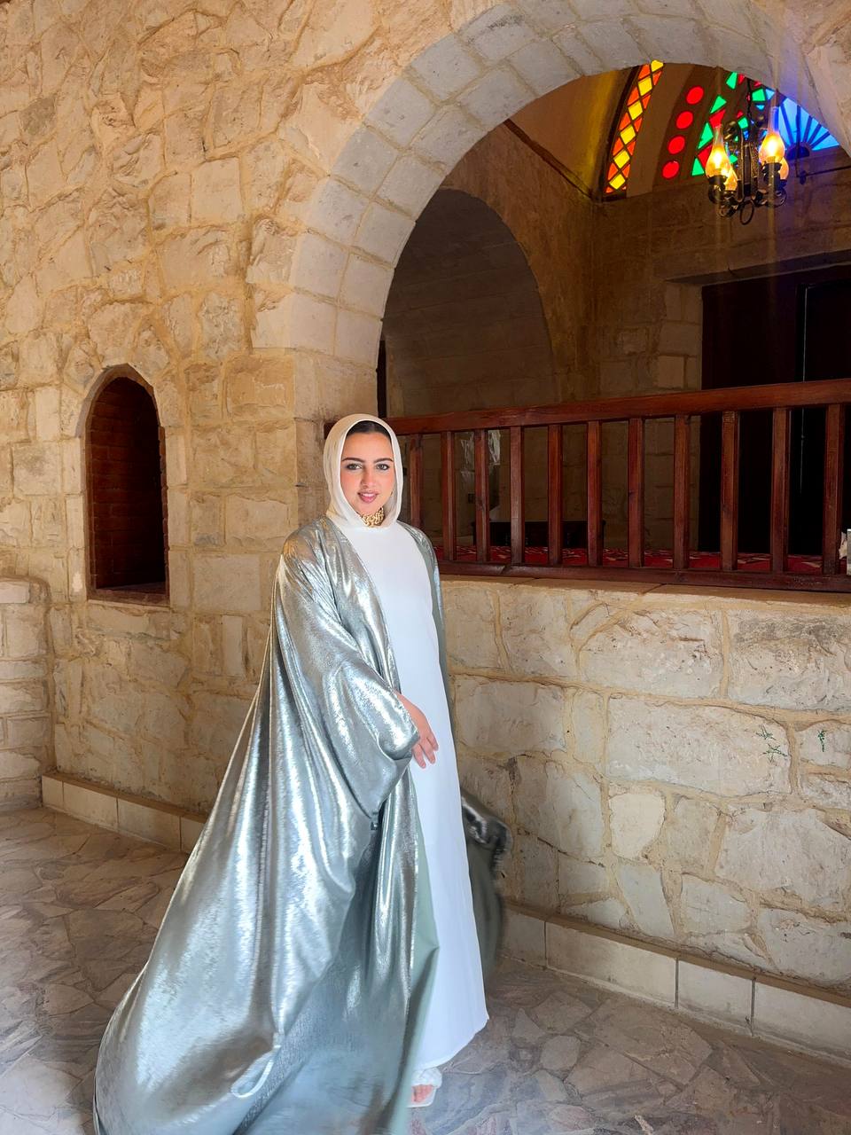 Moonlit Sheen Kaftan