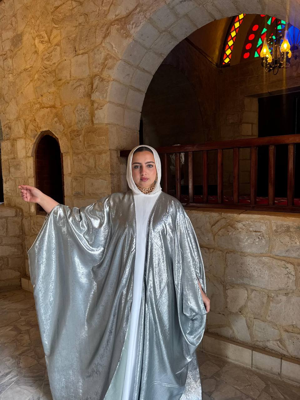 Moonlit Sheen Kaftan