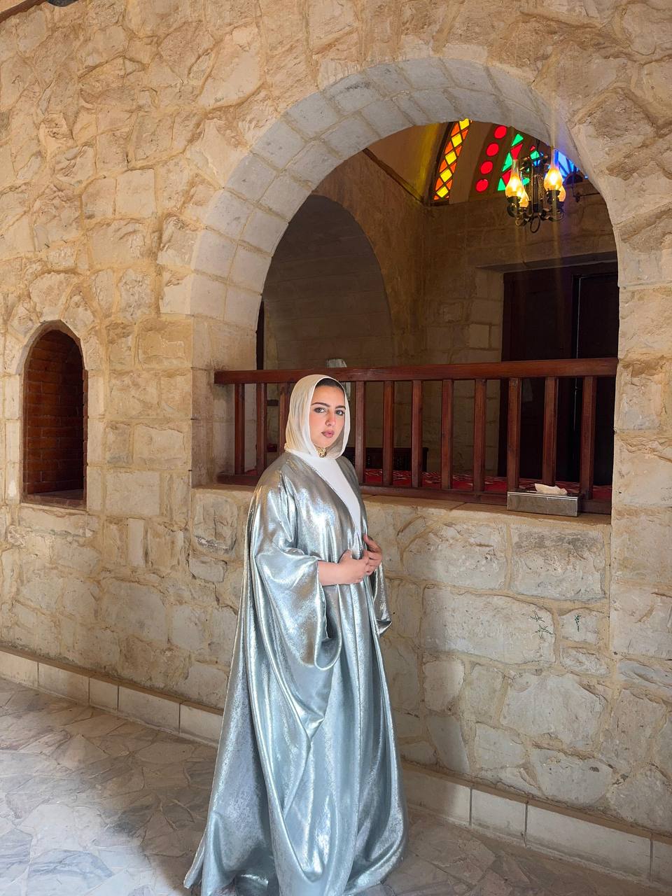 Moonlit Sheen Kaftan