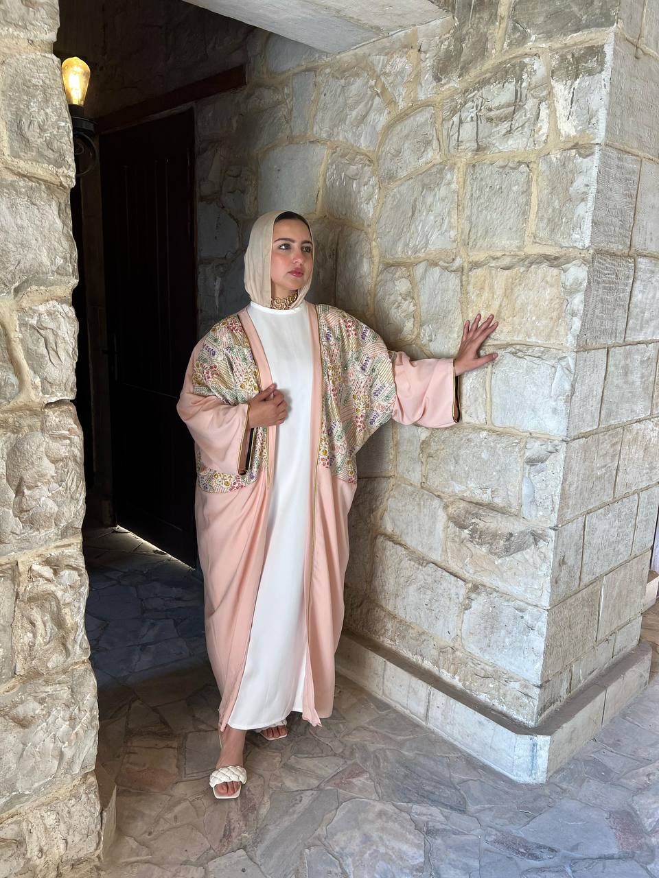 Blush Garden Kaftan