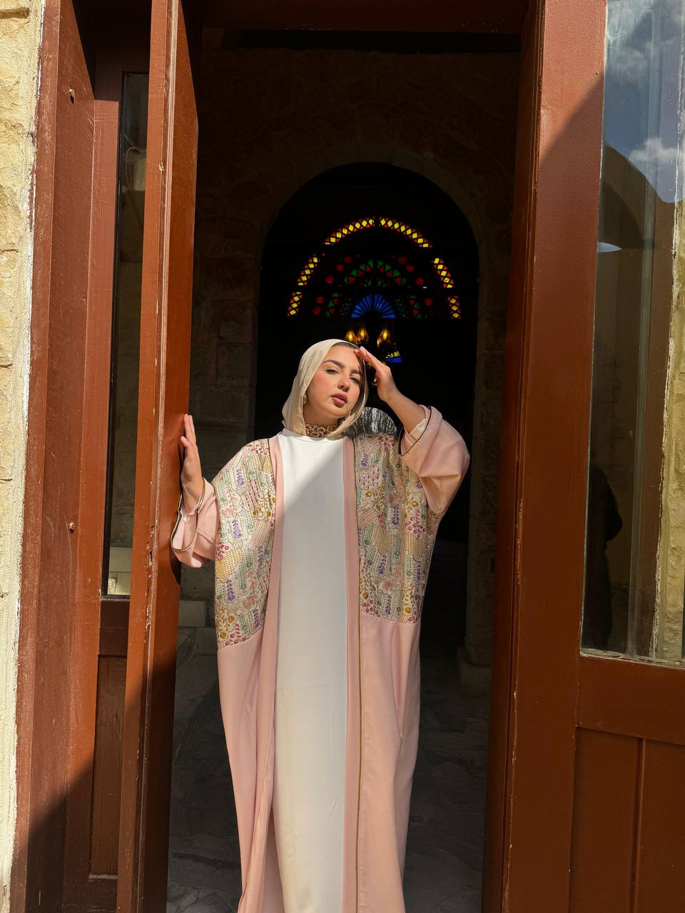 Blush Garden Kaftan