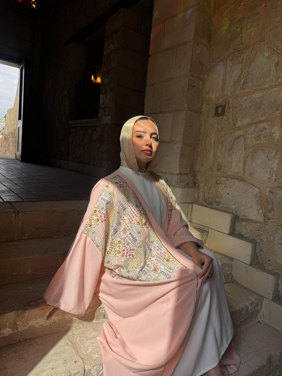 Blush Garden Kaftan