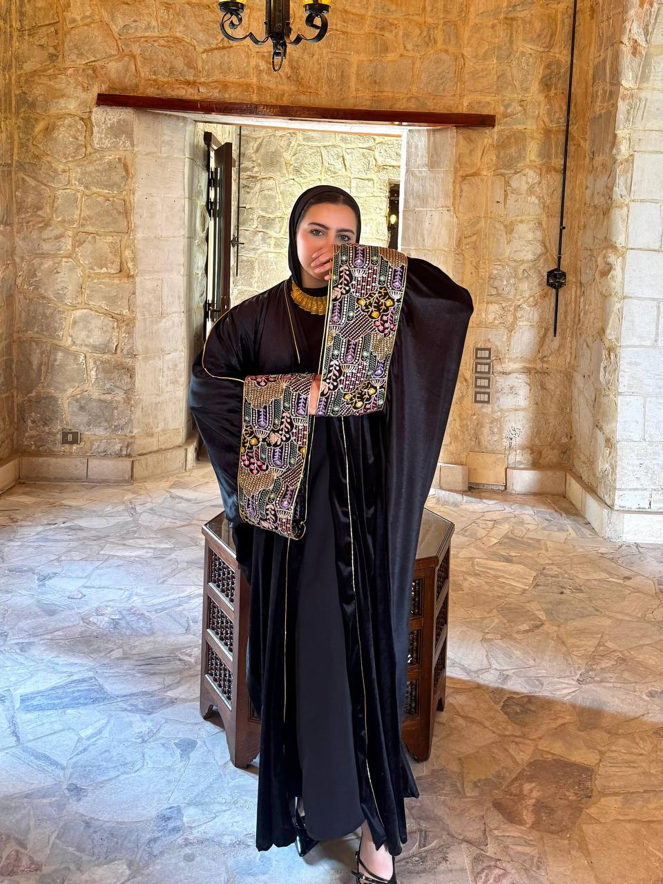 Regal Mosaic Kaftan