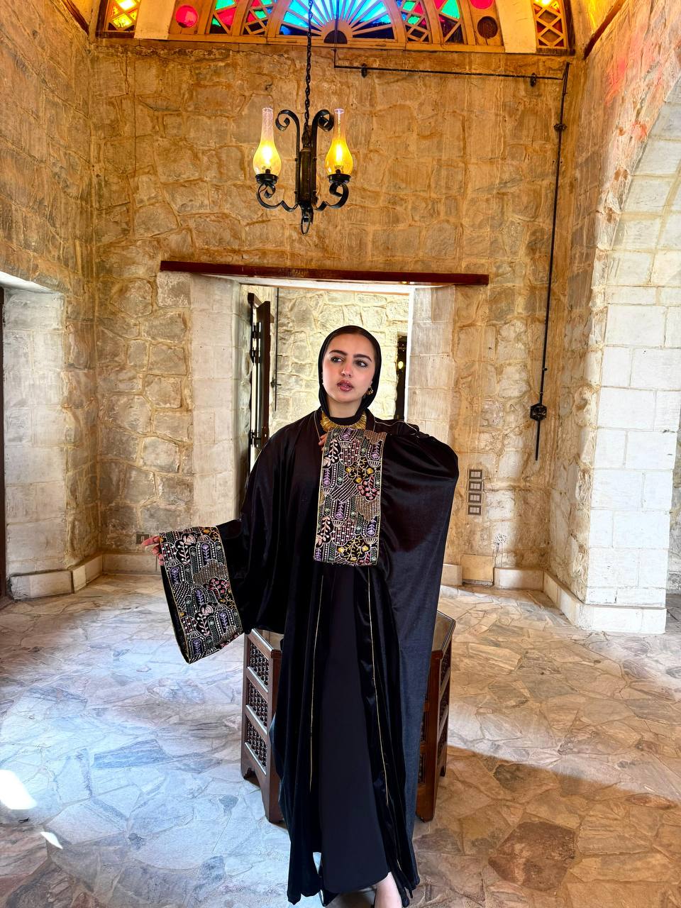 Regal Mosaic Kaftan
