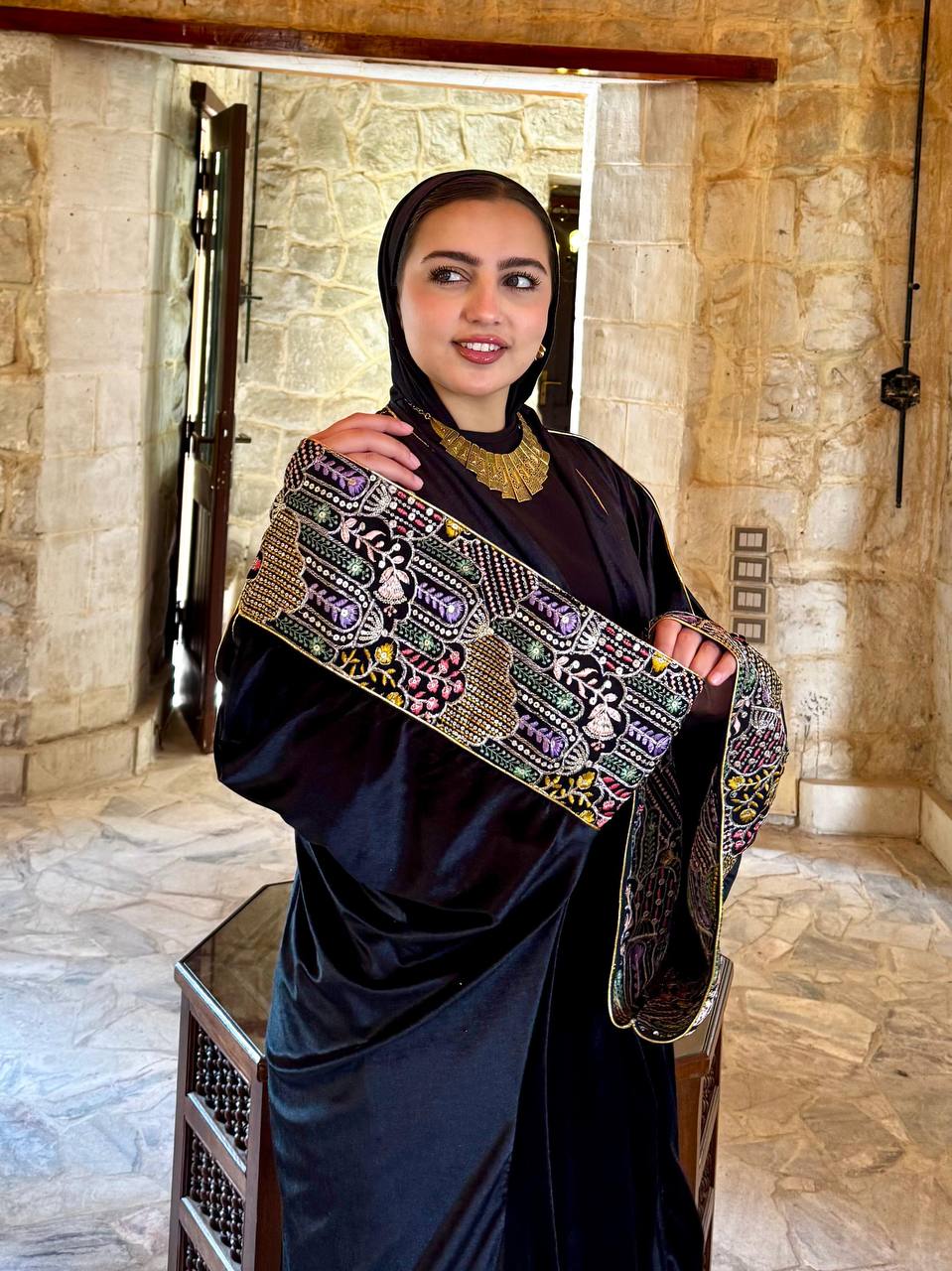 Regal Mosaic Kaftan