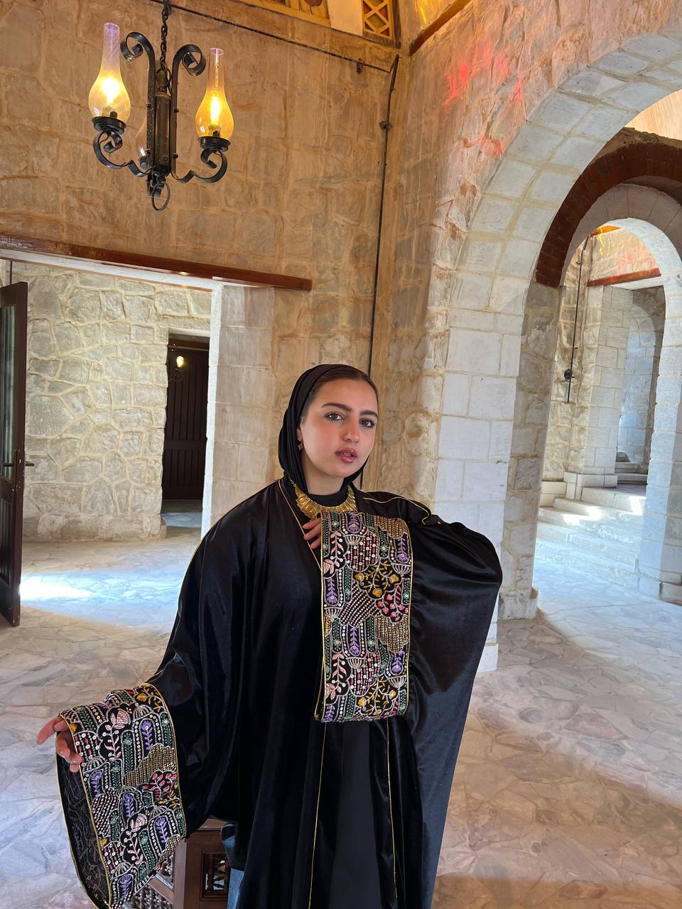 Regal Mosaic Kaftan