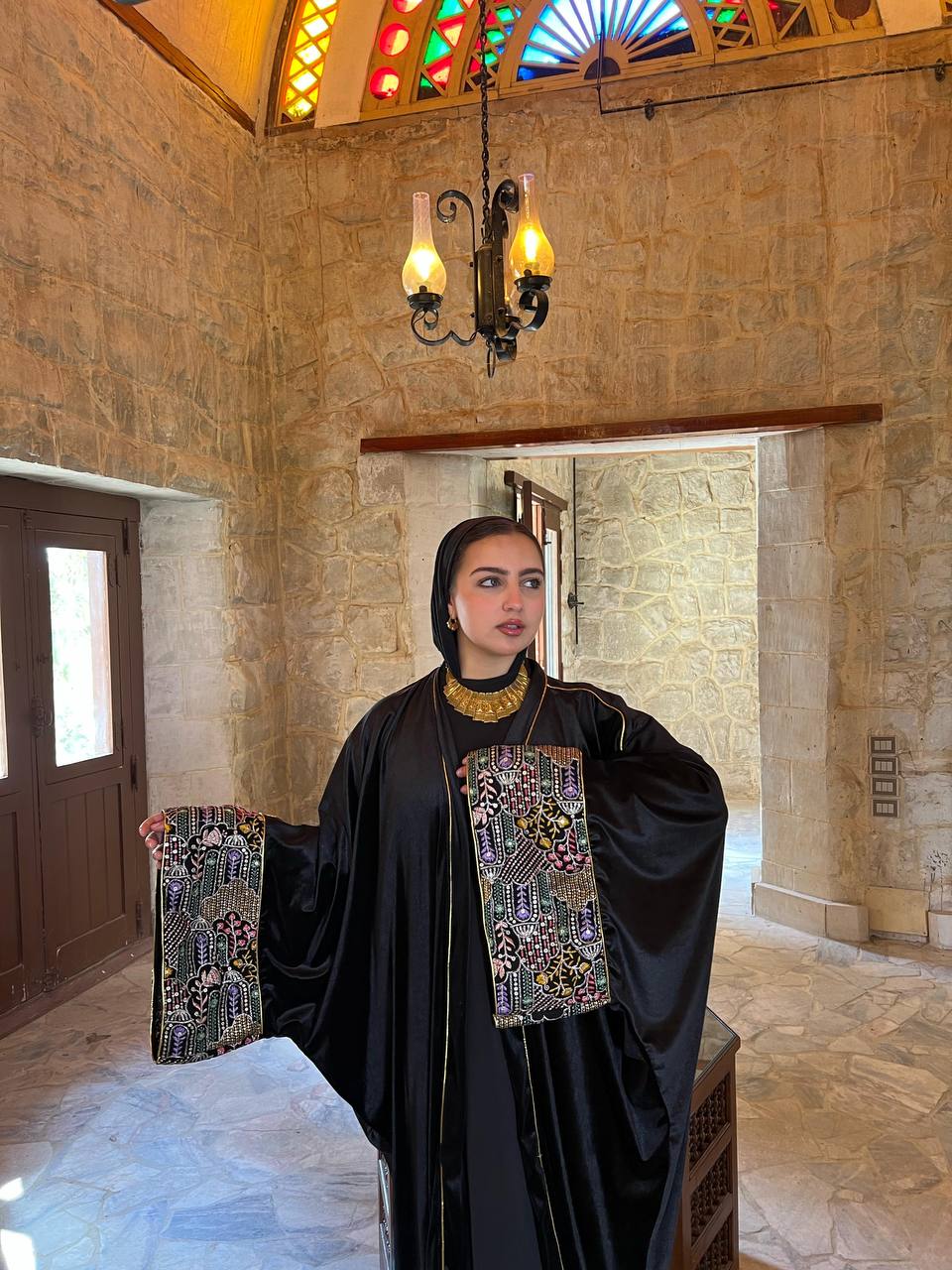 Regal Mosaic Kaftan