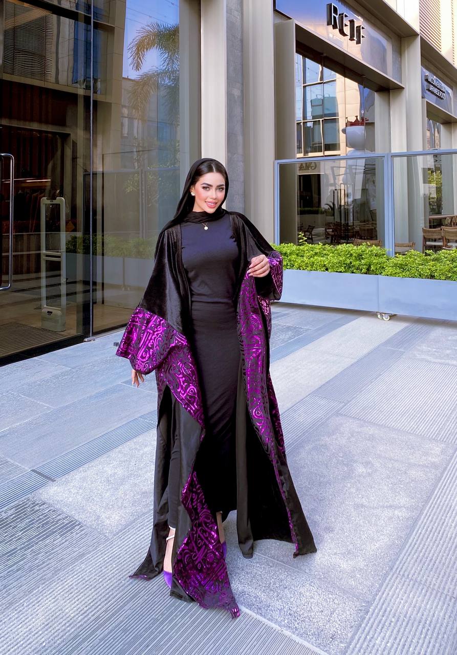 Velvet Elegance Kaftan