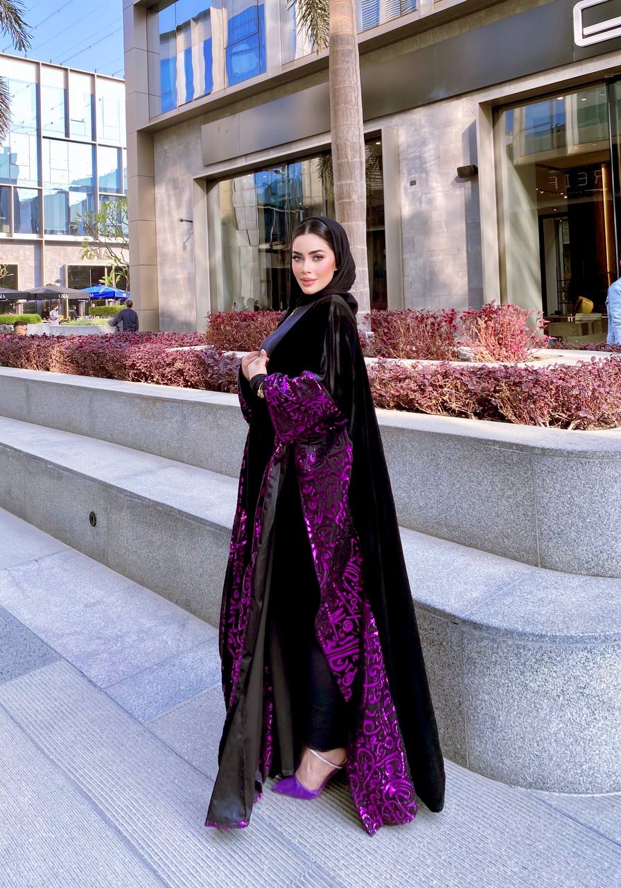 Velvet Elegance Kaftan