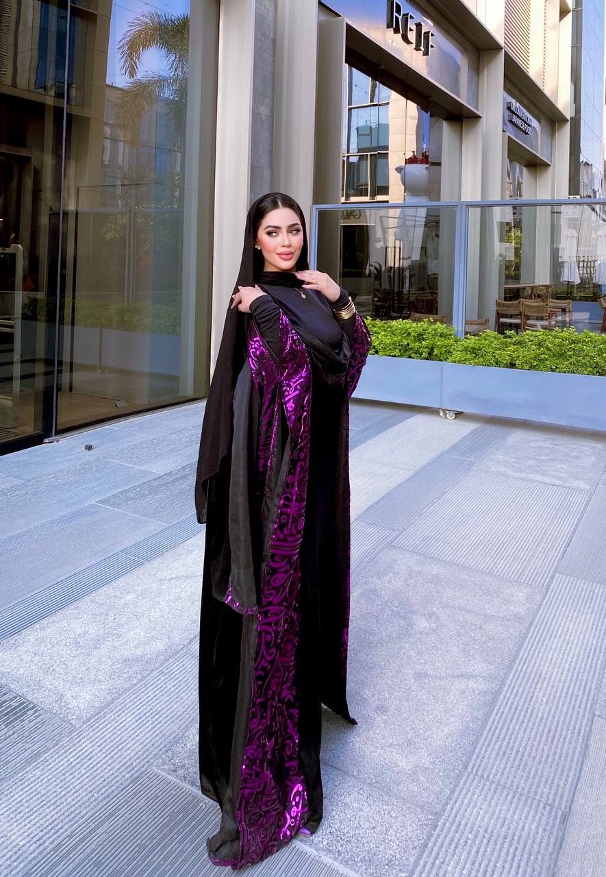 Velvet Elegance Kaftan