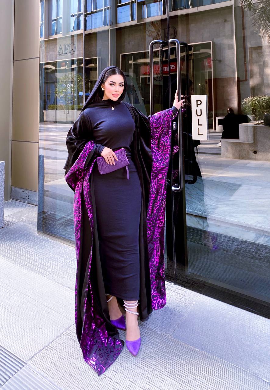 Velvet Elegance Kaftan
