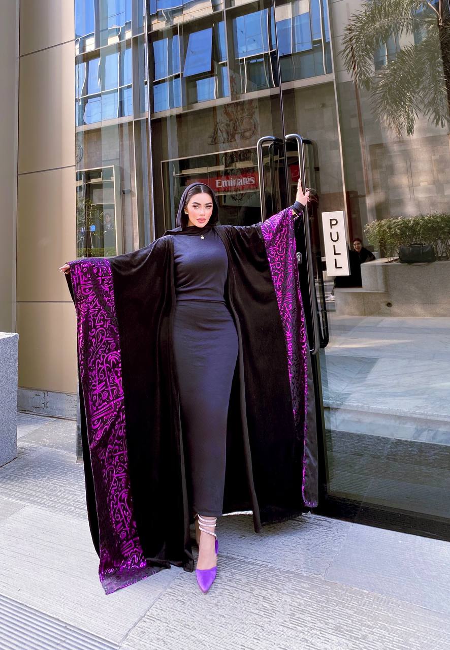 Velvet Elegance Kaftan