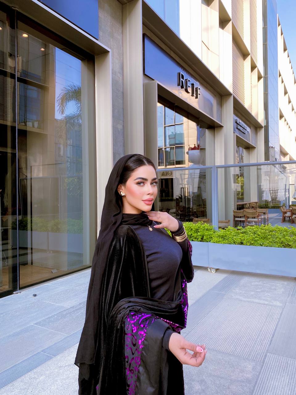 Velvet Elegance Kaftan
