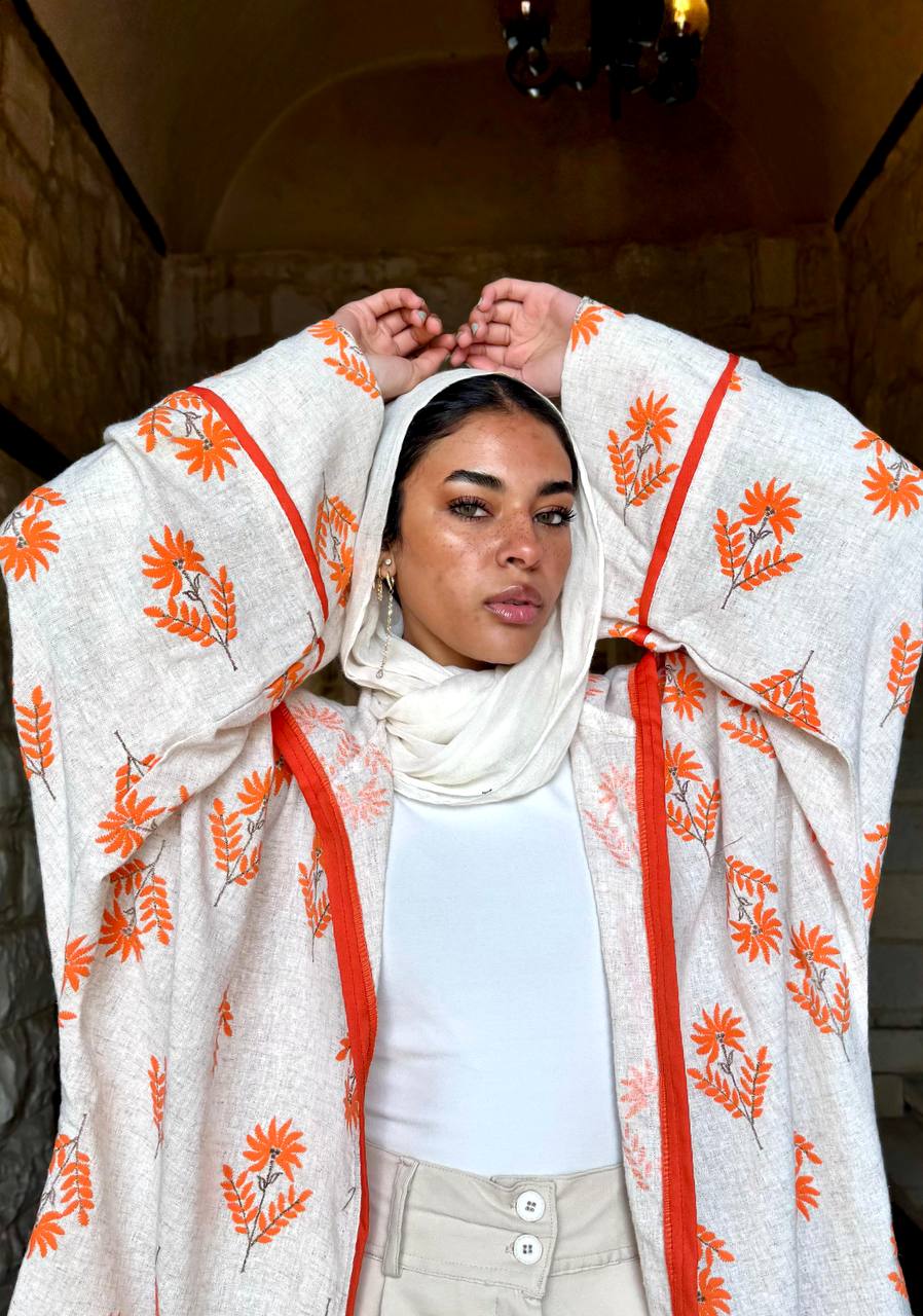 Embroidered Summer Kaftan