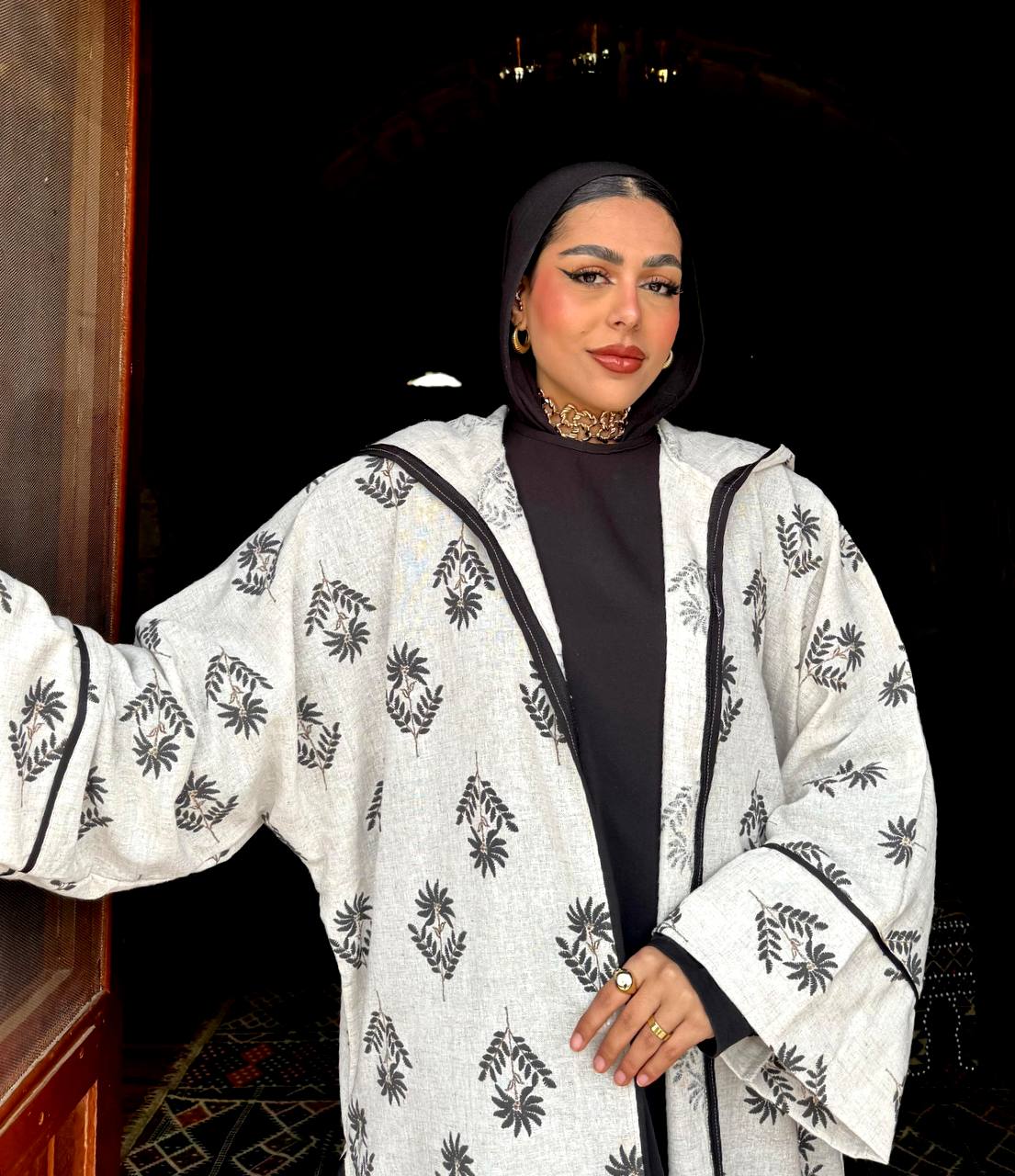 Embroidered Summer Kaftan