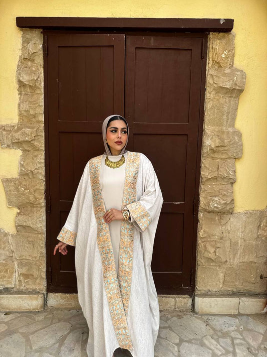 Ivory Bloom Kaftan