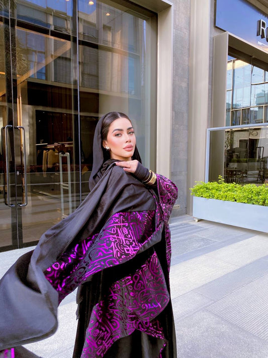 Velvet Elegance Kaftan